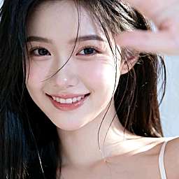 新人💜微笑
